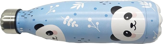 Panda Insulated Sport Water Bottles Stainless Steel Travel Mugs BPA Free Tumbler For Outdoor Camping Travel 20oz