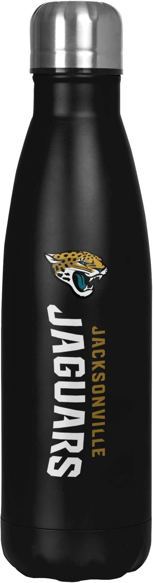 FOCO NFL unisex-adult NFL Team Logo Wordmark Chill Water Bottle
