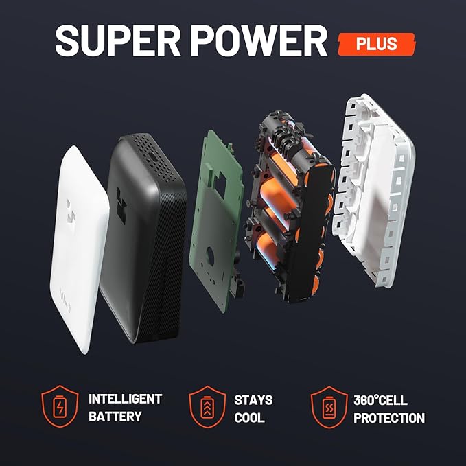 LiTHELi Cordless Impact Wrench, 1/2 Inch Hog Ring Brushless Impact Gun with 12,500 mAh Battery, Variable Speeds Impact Driver for Car Home, Charger not Included