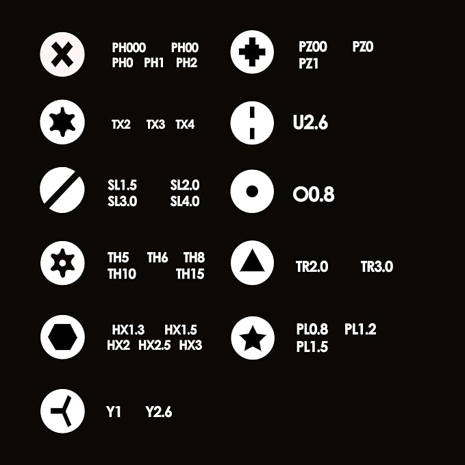 KESI Tool Torx Bit Set 35-Piece, 2 In-1 Bits Ratchet, Flex Locking Head Design with 34-piece Precision S2 Bits Magnetic Bit Holder and Compact Paint Metal Case, Multi-function