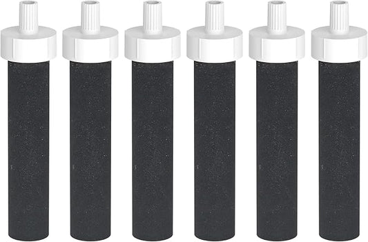 Water Bottle Filter, Replacement for Brita® BB06, Brita Hard Sided, Stainless Steel and Plastic Bottle Filter, 6 Count