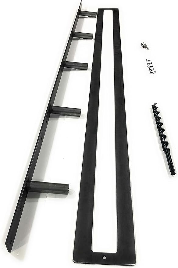 Floating Shelf Brackets - Sheppard Brackets - Easy Install - Heavy Duty (58 inch Build Kit)