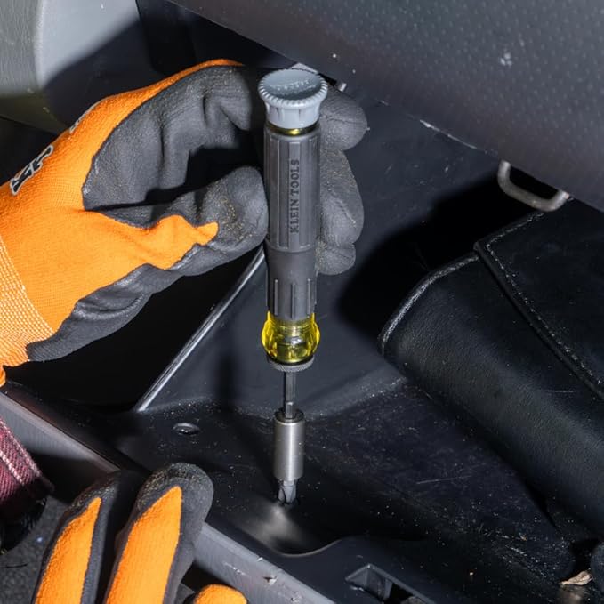 Klein Tools 32787 64-Piece Micro-Ratchet Bit Precision Driver Set with Modular Case, Magnetic, Precision, Standard Bits and Nut Drivers