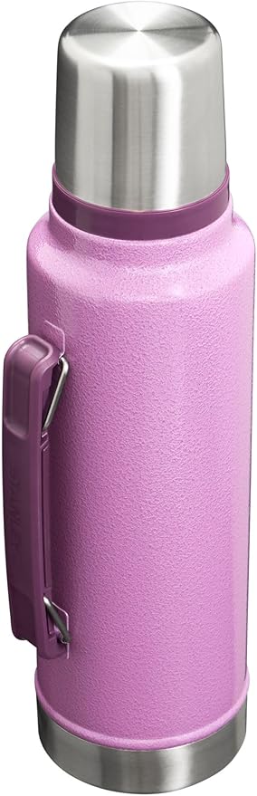 Stanley Classic Vacuum Insulated Wide Mouth Bottle -BPA-Free 18/8 Stainless Steel Thermos for Cold & Hot Beverages