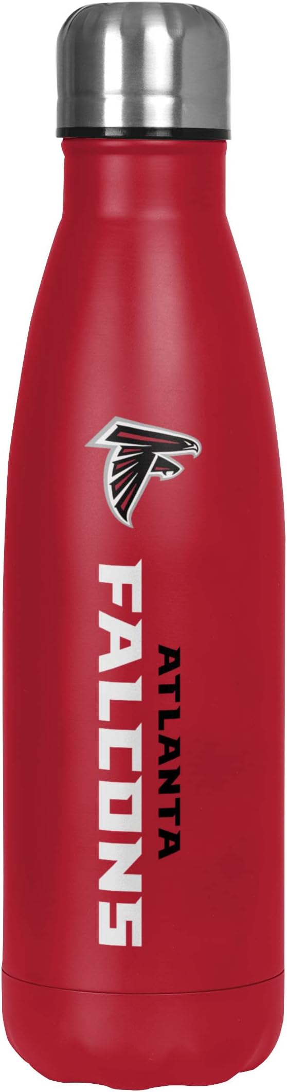 FOCO NFL unisex-adult NFL Team Logo Wordmark Chill Water Bottle