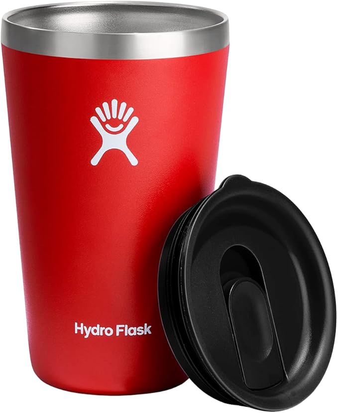 Hydro Flask All Around Stainless Steel Tumbler with Lid and Double-Wall Vacuum Insulation