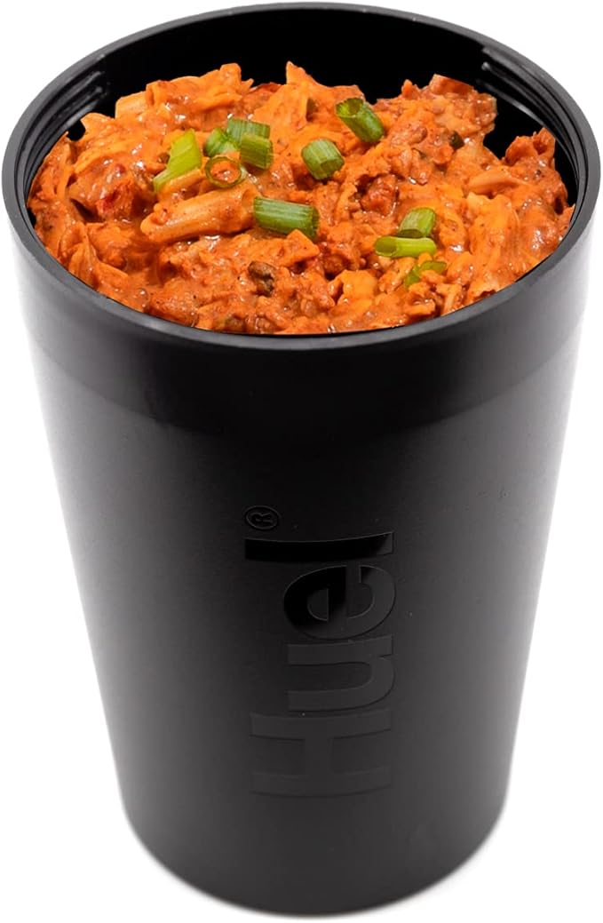 Scoop (90cc) with Huel Instant Meal Cup Pot Container Bottle - Durable,Leakproof, & Stylish Design - 450ml