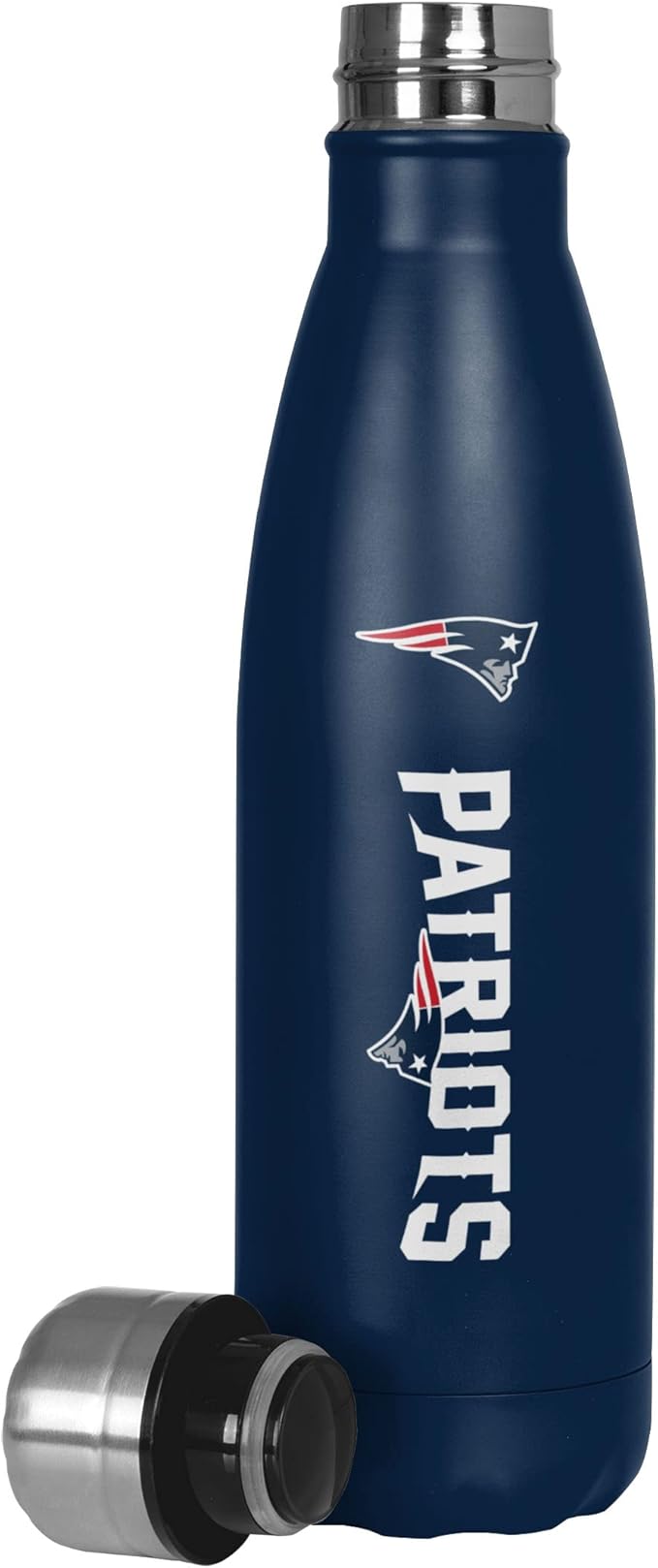 FOCO NFL unisex-adult NFL Team Logo Wordmark Chill Water Bottle