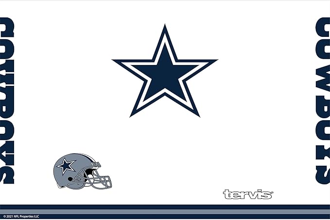 Tervis NFL Dallas Cowboys-Arctic Insulated Tumbler, 30oz Legacy, Stainless Steel