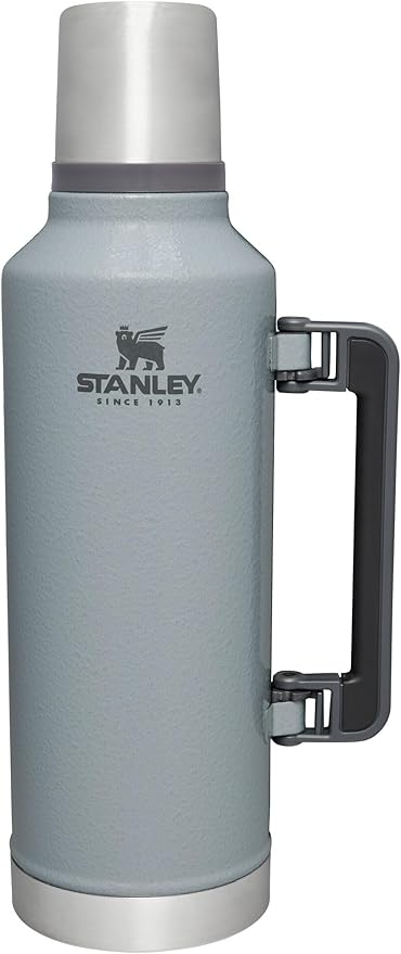 Stanley Classic Vacuum Insulated Wide Mouth Bottle -BPA-Free 18/8 Stainless Steel Thermos for Cold & Hot Beverages