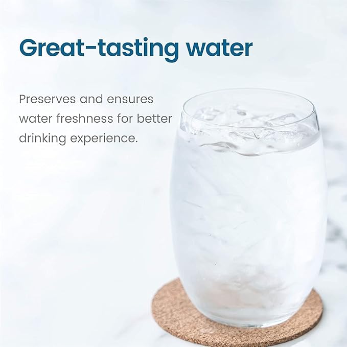Waterdrop WD-DF-01A Plus NSF Certified Replacement Filters for All Waterdrop Dispenser Filtration System, Reduces PFAS, PFOA/PFOS, Chlorine, Last Up to 2 Months or 200 Gallons (2 Pack)