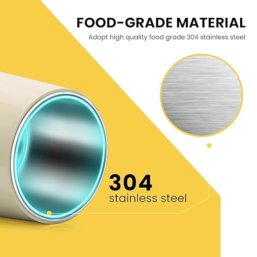 VIVOHOME Water Distiller Countertop 1.1 Gallon/4L 304 Stainless Steel Distilled Water Machine with Smart Switch Purifier Filter for Home Officek, Champagne