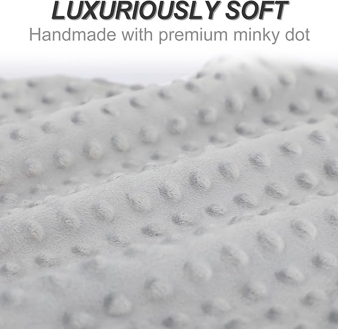 Heart Surgery Recovery Pillow for After Heart Surgery Open Heart Surgery Gifts Triple Bypass Heart Transplant Cough Pillow with Pocket for Cooling Pack, Minky Dot Gray