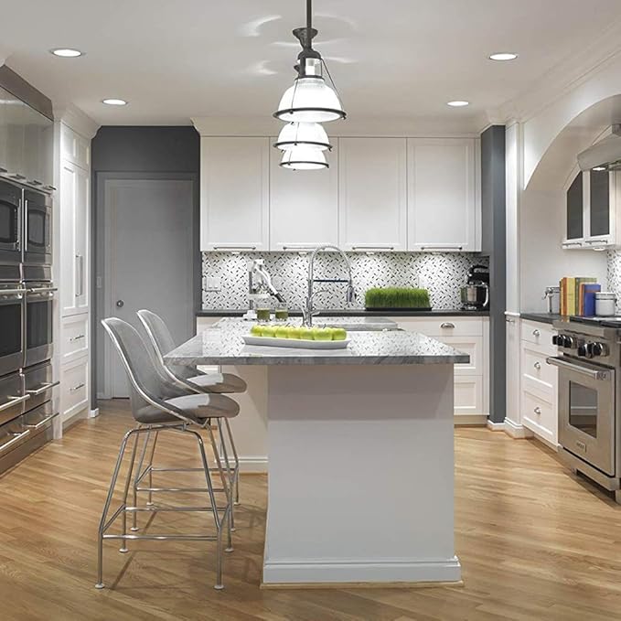 XININSUN T10 Led Bulb, 8W Dimmable Led Tubular Bulbs, 75-100 Watt Equivalent,850lm, Clear Glass, E26 Base Lamp Bulb, for Cabinet Display Cabinet etc. (4000K Daylight, 6-Pack)