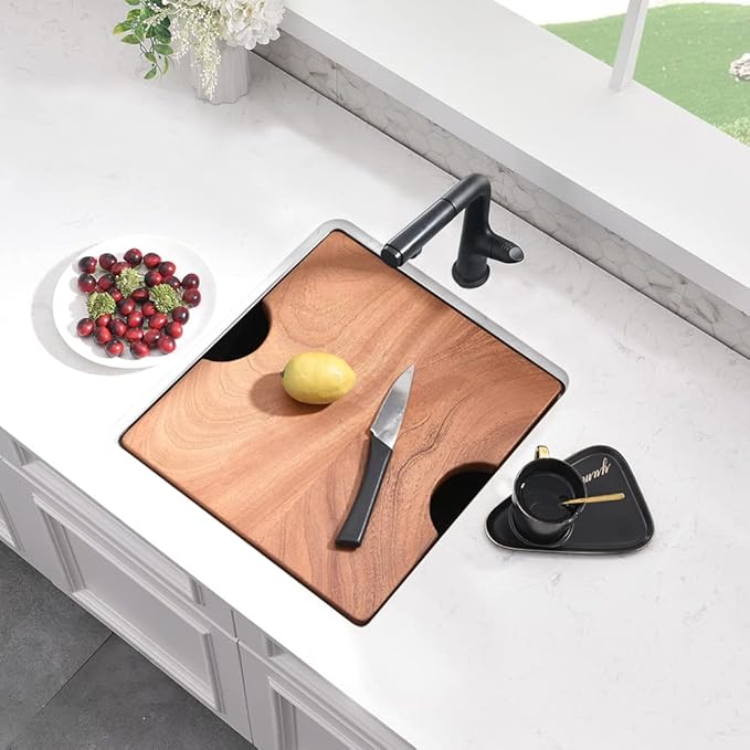 Black Undermount Bar Sink, 15 x 17 Inch Black Stainless Steel Undermount Kitchen Sink Single Bowl 16 Gauge Wet Bar Prep Basin