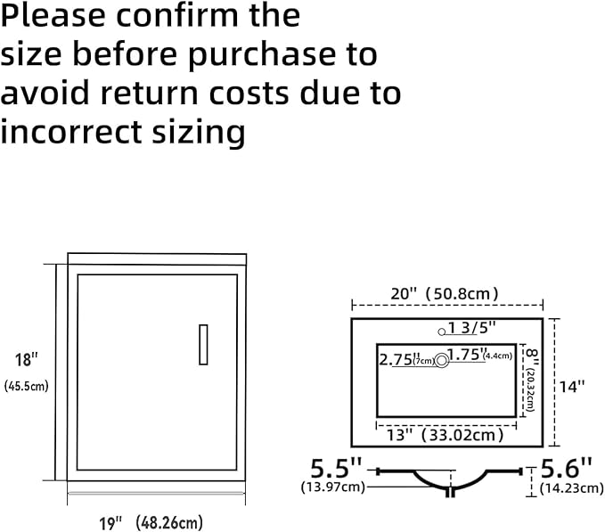 20'' Bathroom Vanity with Ceramic Sink Combo, Wall Mounted Small Bathroom Vanity with Soft-Close Door Modern Floating Cabinet, Pop-up Drain, P-Trap Included, Khaki(No Faucet)