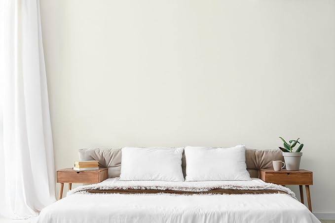 EVOLVE Paint & Primer: Environment-friendly, Low Sheen with One-coat Coverage for Interior & Exterior surfaces (Clover White, 1-Gallon)