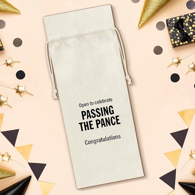 Graduation Wine Bag Med School Farewell Graduation Gifts Wine Bag Gift for Doctor Nurse Practitioner Future Physician Assistant