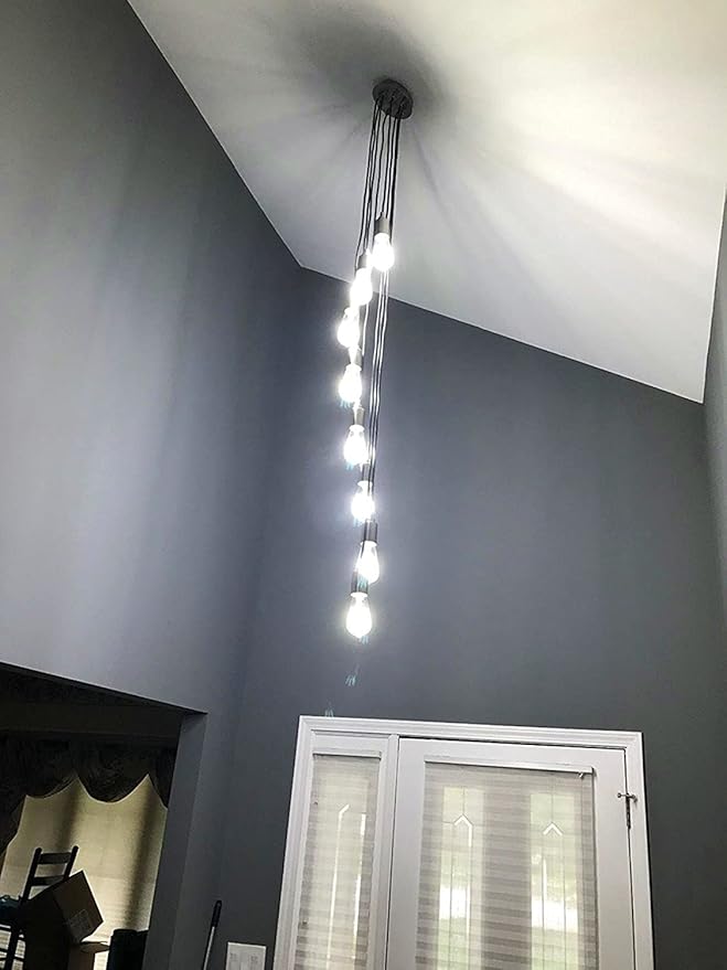 Dimmable E26 LED Light Bulbs,40 Watt Equivalent,Daylight 4000K Classic Clear Glass A19 LED Filament Bulb Pack of 6