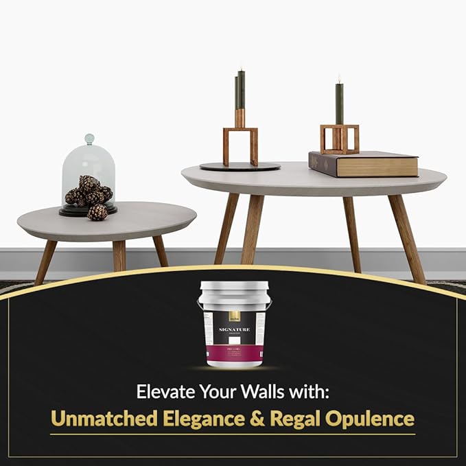 EVOLVE Signature Paint & Primer: Luxury Paint & Primer for Indoor & Outdoor Surfaces, Minimal Odor, Eggshell Sheen (Linen White, 5 Gallon)