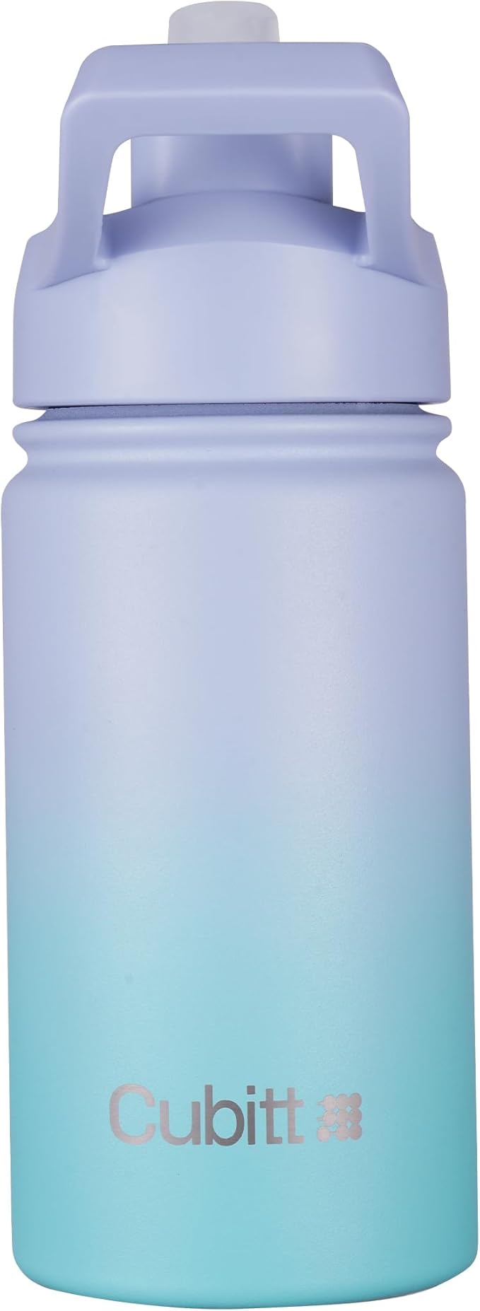 Cubitt Kids Water Bottle 14 oz with Straw Lid, Insulated Stainless Steel, Double Walled Tumbler Travel Cup, Thermo Mug, Leak Proof, Cold for up to 24 hours, Hot for up to 12 hours