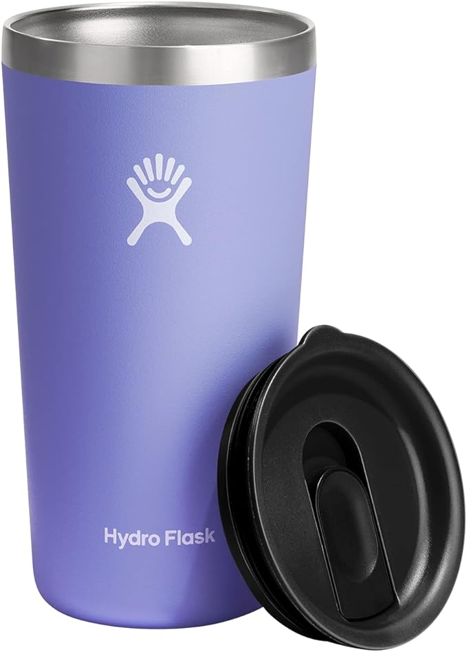 Hydro Flask All Around Stainless Steel Tumbler with Lid and Double-Wall Vacuum Insulation