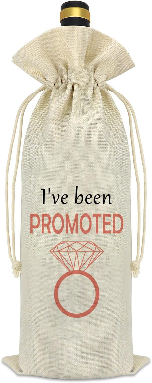 Funny Engagement Gifts for Couples Wine Bag Newly Engaged Gifts Bride to Be Gifts Wedding Planning Wine Gift Bag Fiance Fiancee Gift Mr and Mrs Marriage Gifts Bachelorette Party Bridal Shower Gift