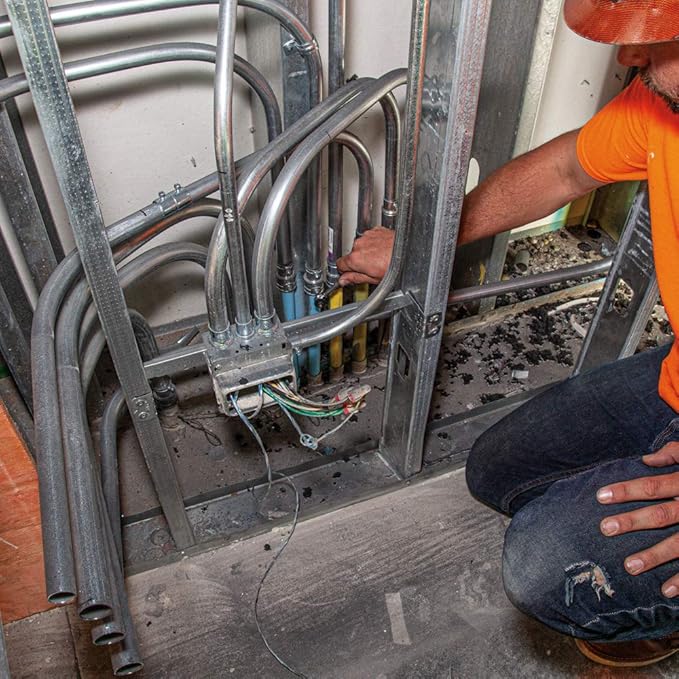 Klein Tools 85515HD 3-Piece Tool Set, Mini-Ratchet, 12-in-1 Impact Stubby Multi-Bit Driver and 5-in-1 SAE Impact Socket Set, Tools for Tight Spaces