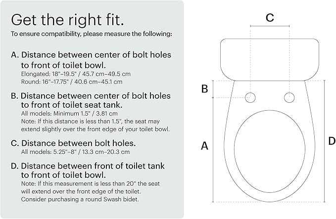 Brondell LE99 Bidet Toilet Seat, Fits Elongated Toilets, Electric Bidet with Remote, Warm Air Dryer, Strong Wash Mode, Stainless-Steel Nozzle, Saved User Settings & Easy Installation