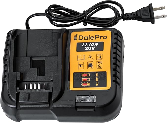 Cordless Impact Wrench 1/2 inch Compatible with DeWalt 730Ft-lbs 1000N.m - Includes 20v Battery, Charger and 1/2-5 Socket + Extension