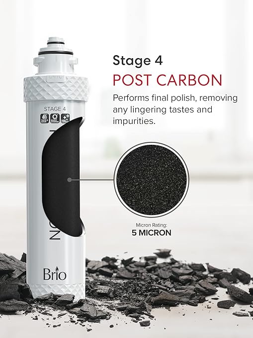 Brio 4-Stage Filter Replacement Kit for Brio 4-Stage Ultrafiltration Water Cooler Dispensers
