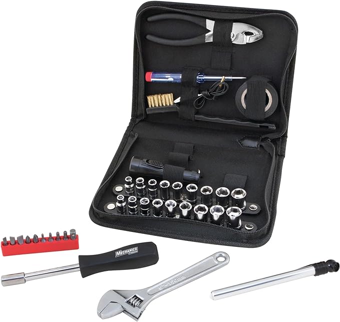 Performance Tool W1197 38 Piece Compact Tool Set with Zipper Case