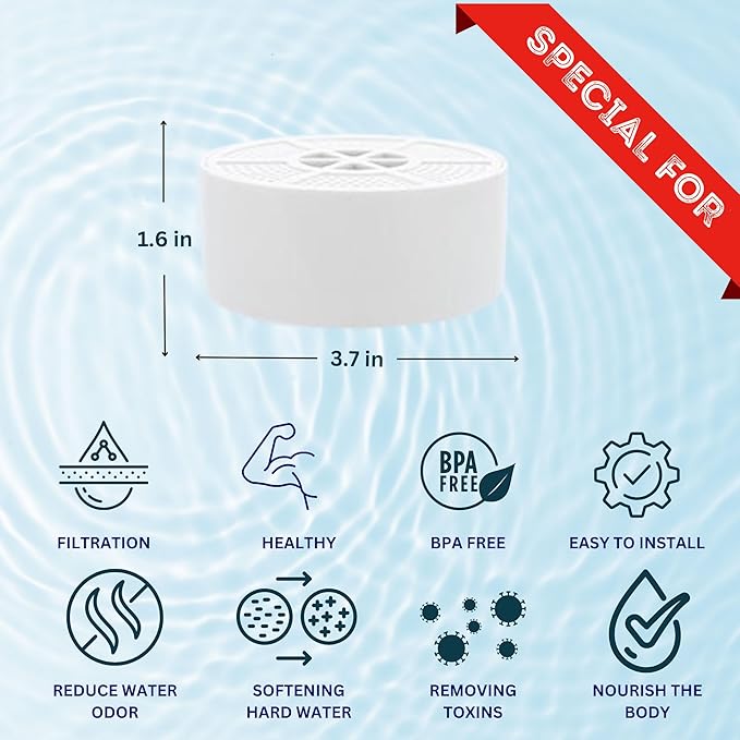 Bath Ball Cartridge.Bath Ball Replacement Filter, Filter For Bath Ball Bath Ball Faucet Filter Replacement Cartridge