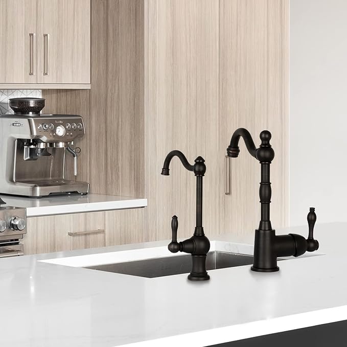 One-Handle Drinking Water Filter Faucet Water Purifier Faucet, Only for Cold Water (Oil Rubbed Bronze)