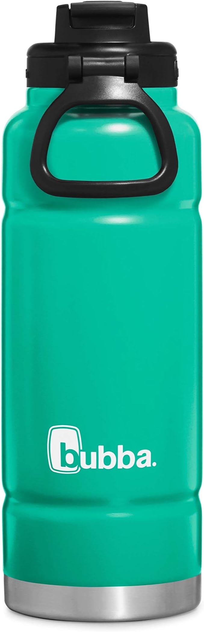 Bubba Trailblazer 40oz Vacuum-Insulated Stainless Steel Water Bottle with Straw & Carry Handle, Keeps Drinks Cold up to 24hrs, Great for Travel, Work, School, & More, Rock Candy