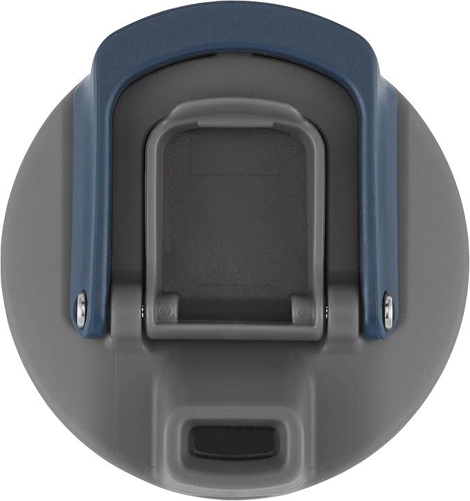 Contigo Cortland Chill 2.0 Blueberry Stainless Steel Water Bottle, Vacuum-Insulated, Spill-Proof Lid, 24oz, Ideal for Hot or Cold Drinks, Interchangeable Lid, Perfect for Kids & Adults