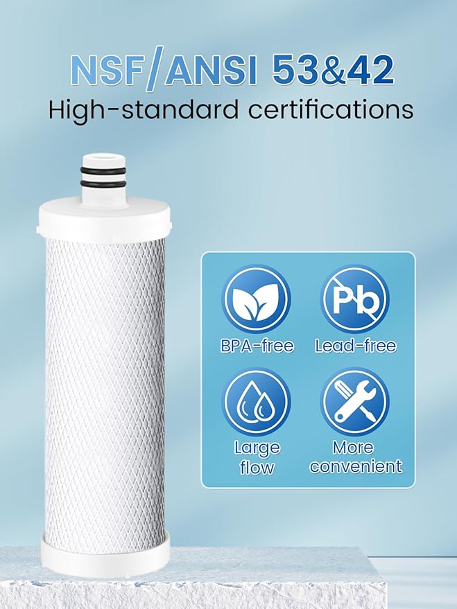 Replacement Filter for Q8/Q9 Water Filter System