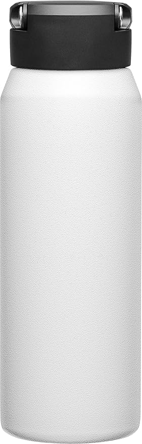 CamelBak Fit Cap Vacuum Stainless Insulated Water Bottle - 32oz, White