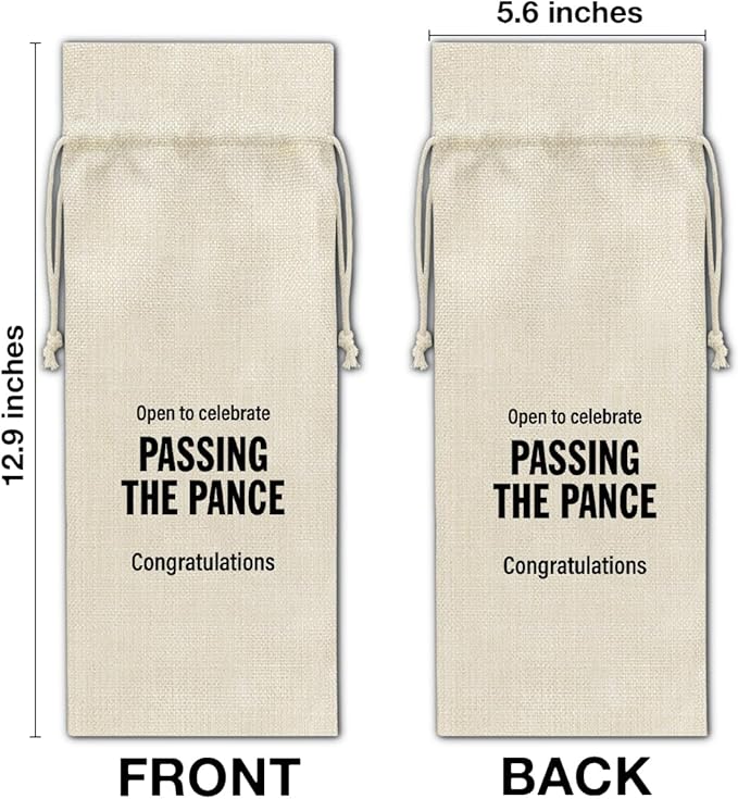 Graduation Wine Bag Med School Farewell Graduation Gifts Wine Bag Gift for Doctor Nurse Practitioner Future Physician Assistant