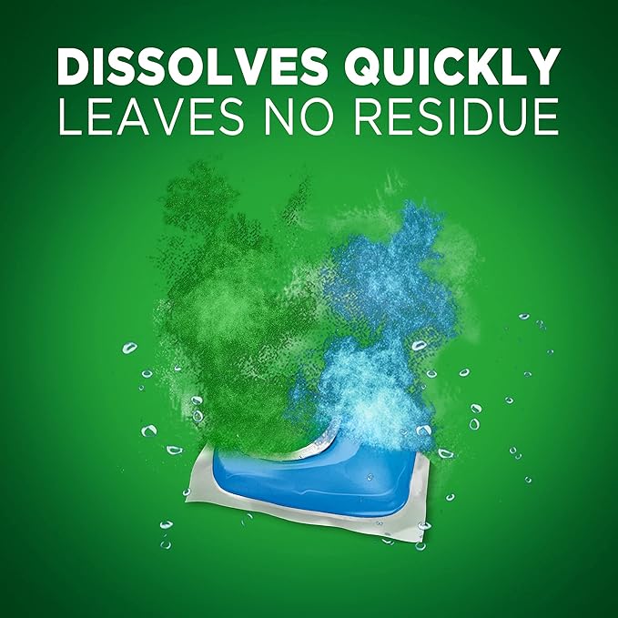 Cascade Complete Dishwasher Pods, Dishwasher Detergent, Dish Detergent Tab Tablets, Fresh, 100 Count