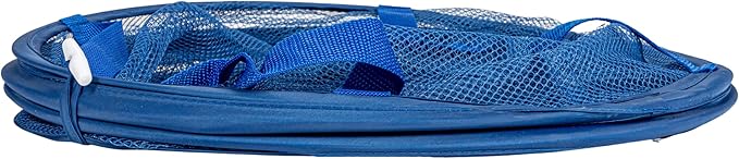 Household Essentials Pop-Up Mesh Laundry Hamper, Blue