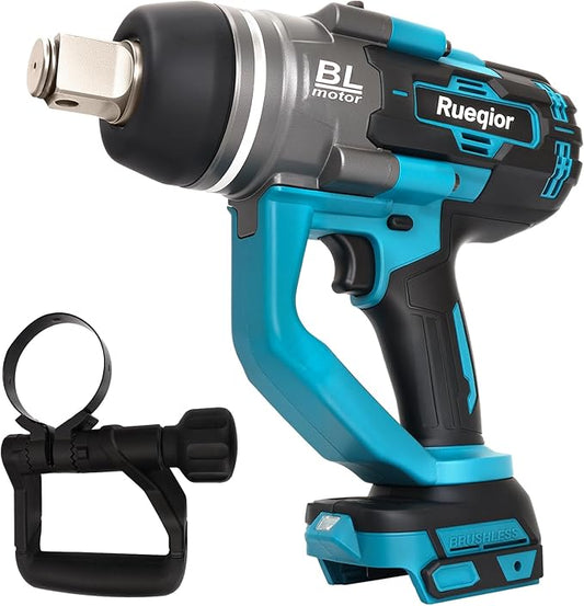 Cordless Impact Wrench 1" for Makita 18V Battery, Impact Wrench 2250FT-LBS(3000N.m) High Torque Brushless Electric Impact, with 4 Modes Power Impact Driver for Car, Truck, Mower (No Battery)