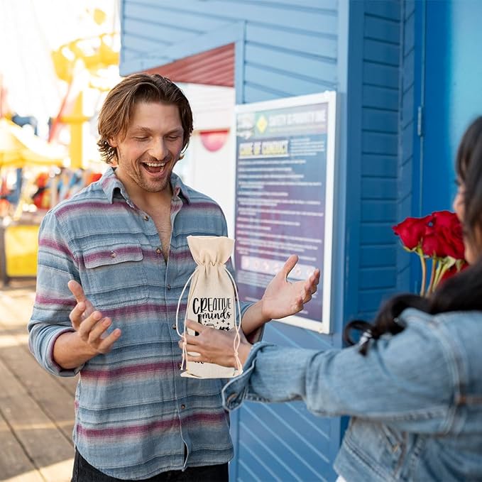 Funny Wine Quotes Wine Bag Wine Tasting Party Supplies for Wine Lovers Women Men Granny Groom Friend Christmas Birthday Wedding Bachelorrette Party Wine Bags