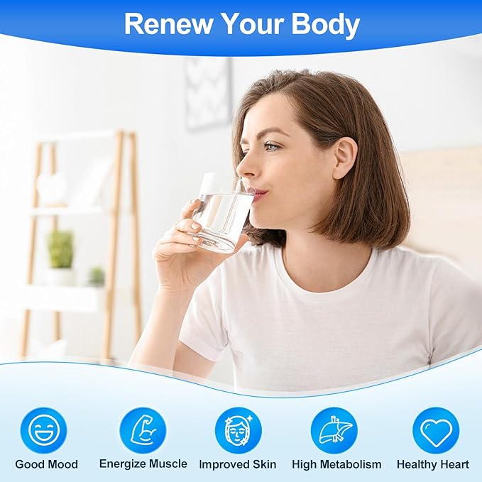 Filter Replacement Compatible with Epic Water Filter Pitcher Aquagear Seychelle, Water Pitcher for EPIC Pure Water Filter, BPA Free. Removes Fluoride, Chlorine, Lead, Odors, 4 Pack