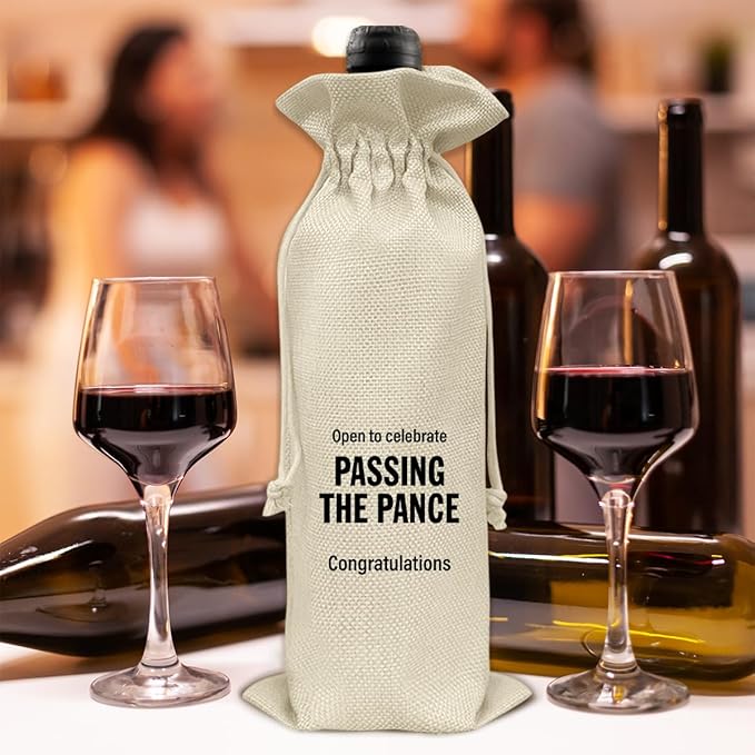 Graduation Wine Bag Med School Farewell Graduation Gifts Wine Bag Gift for Doctor Nurse Practitioner Future Physician Assistant