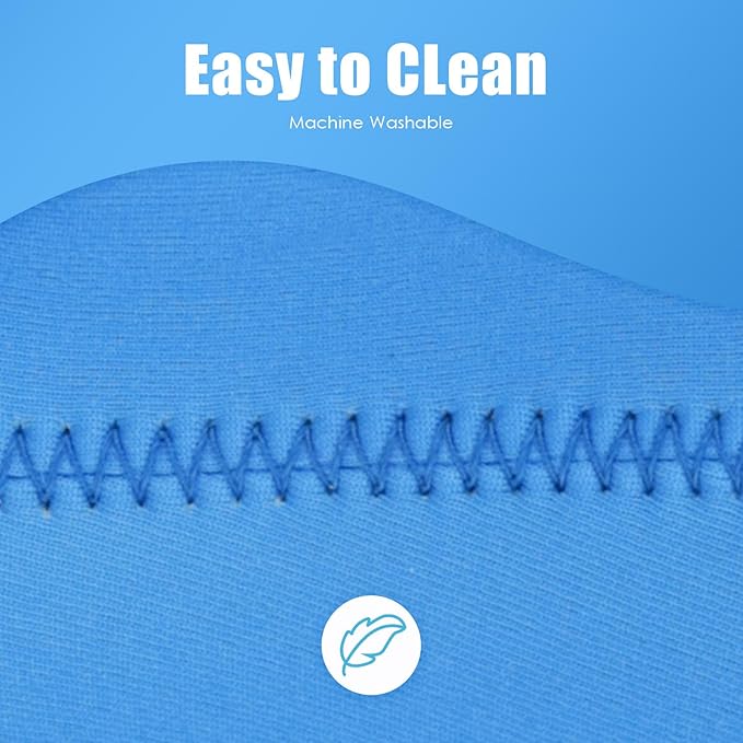 Sleeve for Cirkul Water Bottle with Cartridges Holder and Handle 22oz Water Bottle Holder for Cirkul Plastic and Stainless Steel Bottle Neoprene Sleeve for Cirkul Bottle (2 Pcs Blue)