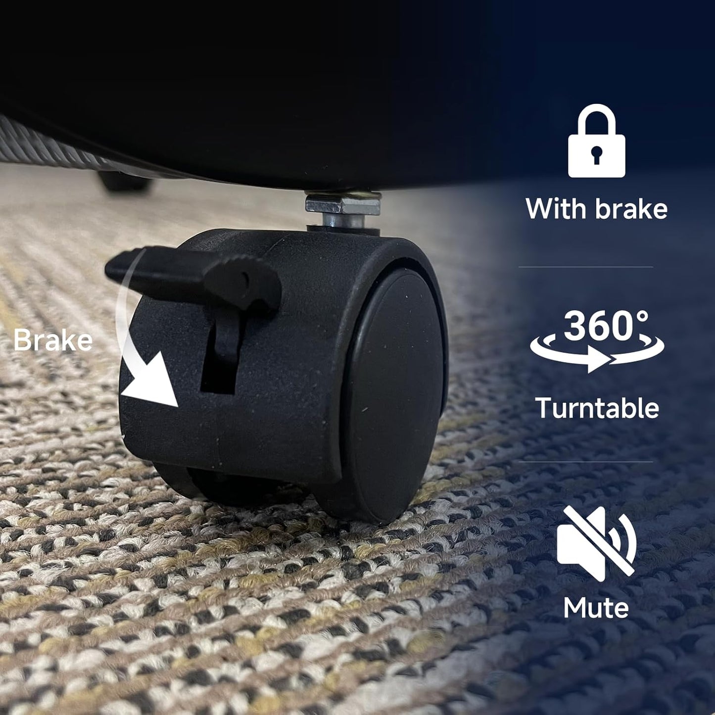 4-Tier Floor-Standing Magazine Rack with Wheels – Perfect Brochure Display Stand for Exhibitions, Offices, and Information Hubs (Black-White)