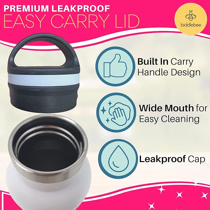 25 oz. Cheer Dance & Gymnastics Stainless Steel Water Bottle - Perfect Gifts for Cheerleaders, Dancers, Gymnasts & Coaches (Cheer Black)