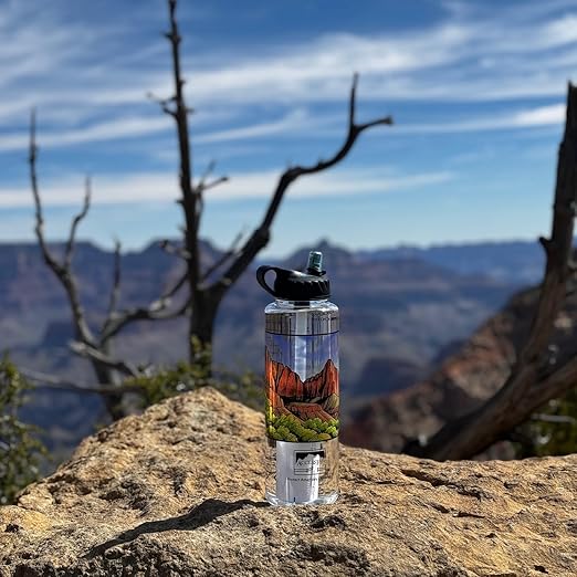 Epic Water Filters Nalgene OG Sustain Tritan USA Made Water Bottle and 75 Gallon Filter - Removes 99.99% of Water Impurities, 48oz, Access Fund 2024 Special Edition