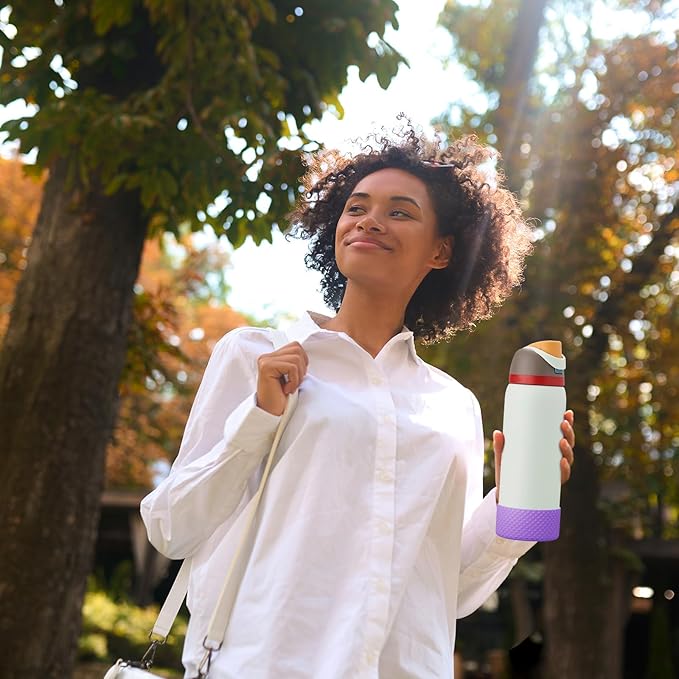 Silicone Boot for Owala Water Bottle 24 oz 32 oz 40 oz, Anti-Slip Protective Sleeve for FreeSip/Twist/Flip Stainless Steel Water Bottles Accessories